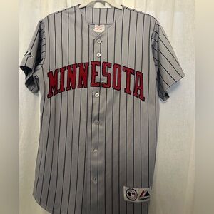 Minnesota Twins Road Jersey Majestic Size Small